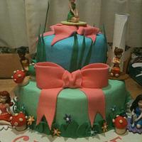 Disney princess birthday cake