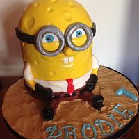 SpongeBob Minion Cake 