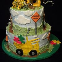 Tigers, Mater, Curious George...everything Owen loves cake!