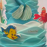 Little mermaid cake