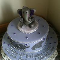 Surprise 16th birthday cake