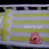 First Attempt Cot/Crib Cake