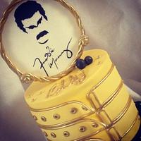 Freddie Mercury birthday cake for a best friend