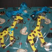 Baby Giraffe Cookies 
