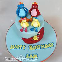 Sam - Twirleywoos Birthday Cake