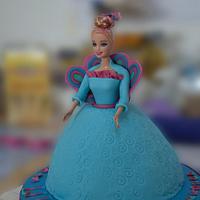 My Island Princess Barbie Cake