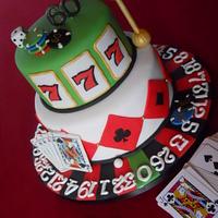 60th Birthday Casino Cake