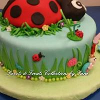 lady bug cake