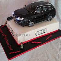Audi Q7 car cake 