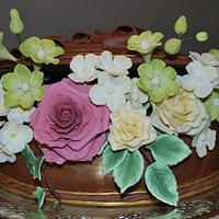 antique box Cake