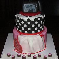 I Love Lucy Theme Cake