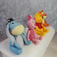 Winne the pooh gang by Arty cakes 