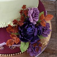 A romantic Weddingcake