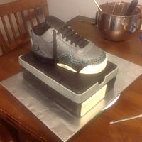 Air Jordan shoe cake