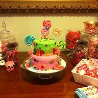 Sophie's Candy Cake!