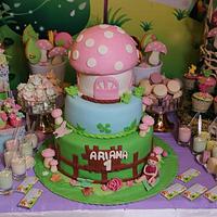 Fairy Garden cake