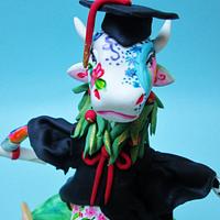 The graduated cow