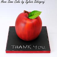 " Thank you " cake for the Teacher