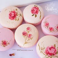 Rose Macarons