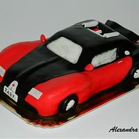 Bugatti Veyron cake