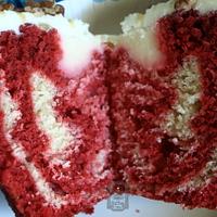Red Velvet Cheesecake Cupcakes!