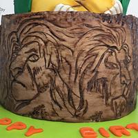 Icing Smiles - Lion King cake