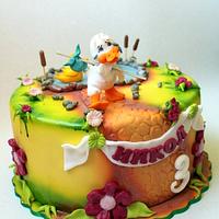 The Ugly Duckling Cake