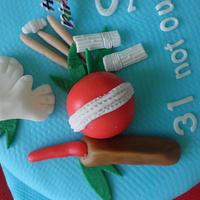 Cricket Lover Cake
