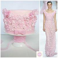 Haute Couture-Inspired Cake