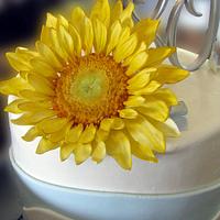 Sunflower Cake Topper