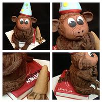 E5 Book birthday Cake