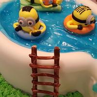 Minions in the pool