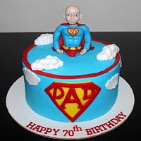 70th birthday cake ideas for dad