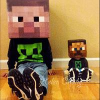 Minecraft Cake - Decorated Cake by Helen Chang - CakesDecor