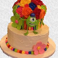 Mike Wazowski Birthday Cake