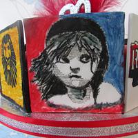 A night at the Musicals-30th Birthday cake.