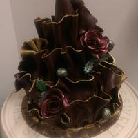 chocolate wrap cake