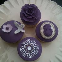 Wedding cupcake samplers