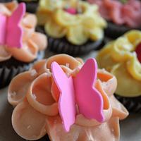 Tinkerbell Fairy Garden Cupcakes
