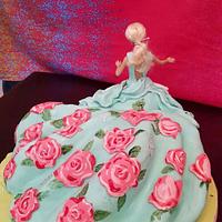 barbie cake