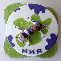 Milka - oreo cake