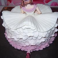 A ballerina cake...
