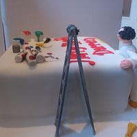 Painter/decorator cake