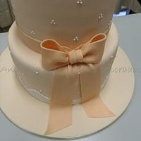 wedding cake peonia