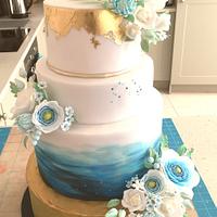 Constellation Wedding Cake
