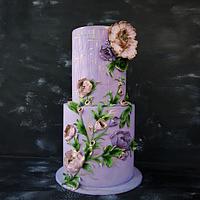 Violet cake