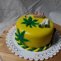 Marihuana cake