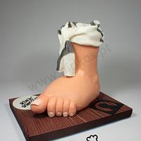 The Monty Phyton Foot Cake