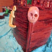 Peter Pan and captain Hook cake