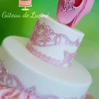 Cake With Ballerinas 